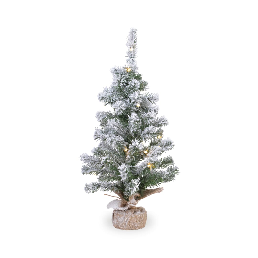 Arvore de natal com neve – Kinda Home